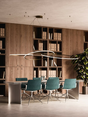 Olympic set van 3 ringen F45 hanglamp Fabbian 