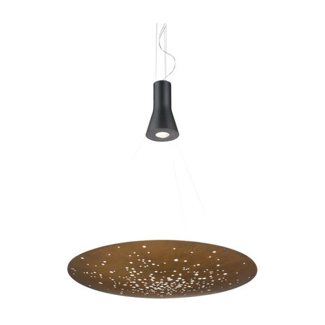 Lens &Oslash; 90 cm 1 lens hanglamp Fabbian 