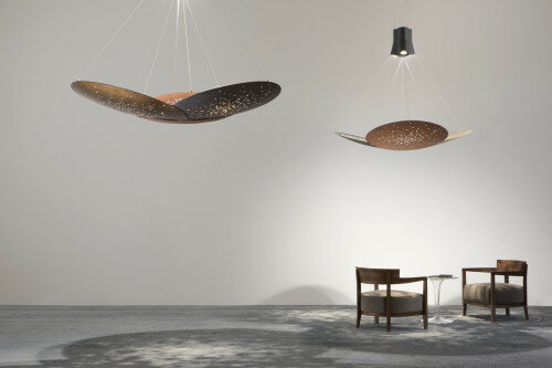 Lens &Oslash; 60 cm 1 lens hanglamp Fabbian 