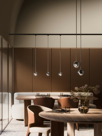 Beluga colour d57 &Oslash; 9 cm hanglamp Fabbian