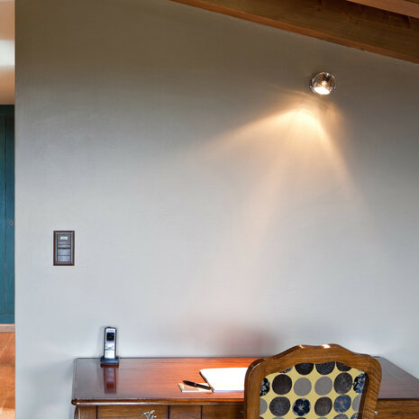 Beluga colour d57 1 lichts plafond/wandlamp Fabbian 
