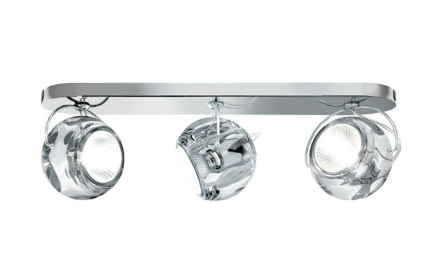 Beluga colour d57 3 lichts plafondlamp Fabbian 