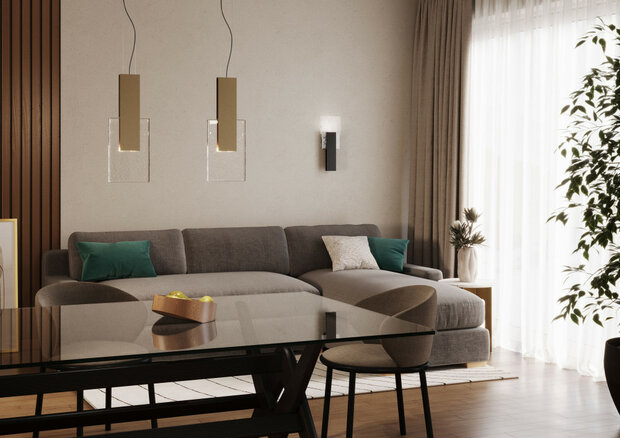 Amulette F56 led hanglamp Fabbian