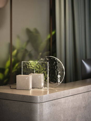 Plana square F71 tafellamp Fabbian