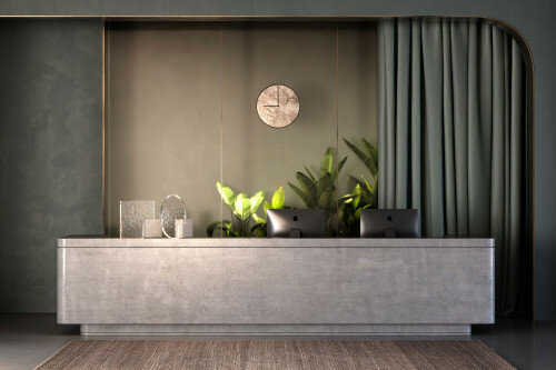 Plana square F71 tafellamp Fabbian