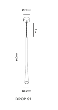 Drop S1 hanglamp Light Point