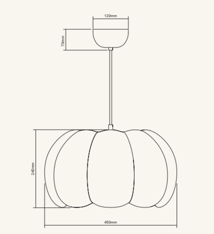 Cuuc L hanglamp Lobo Atelier