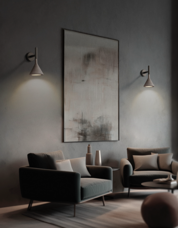 Aplomb mini gu10 wandlamp Foscarini