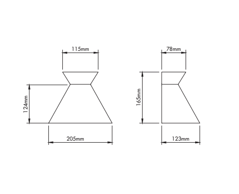 Kiro S wandlamp Lobo Atelier