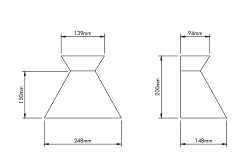 Kiro L wandlamp Lobo Atelier