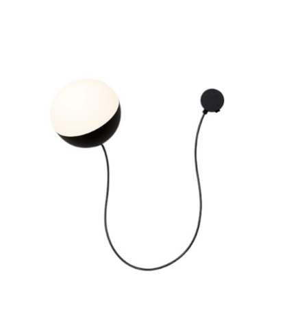 Half wall 1 wandlamp Milan