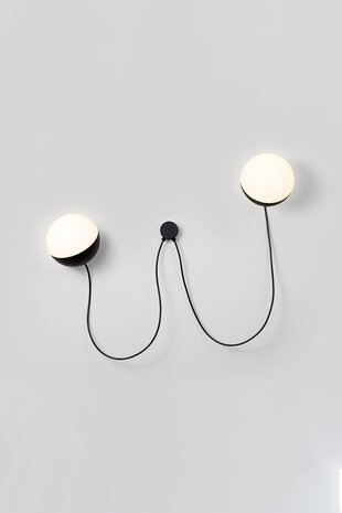 Half wall 2 wandlamp Milan