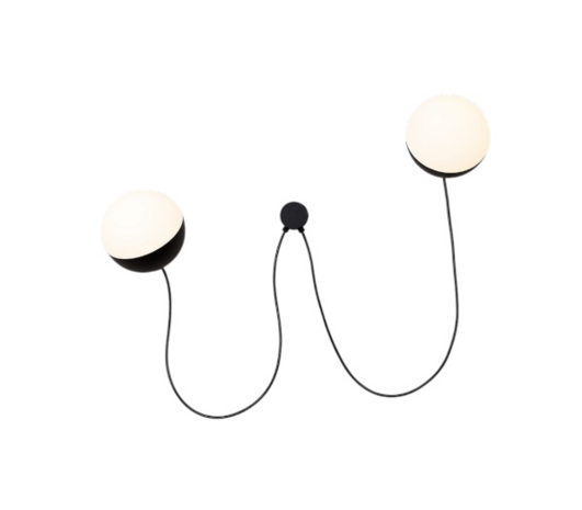 Half wall 2 wandlamp Milan