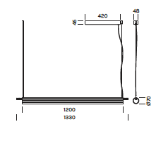 Trisel hanglamp  Olev