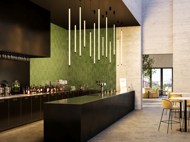 Flyra vertical 1.3 hanglamp Wever & Ducre 