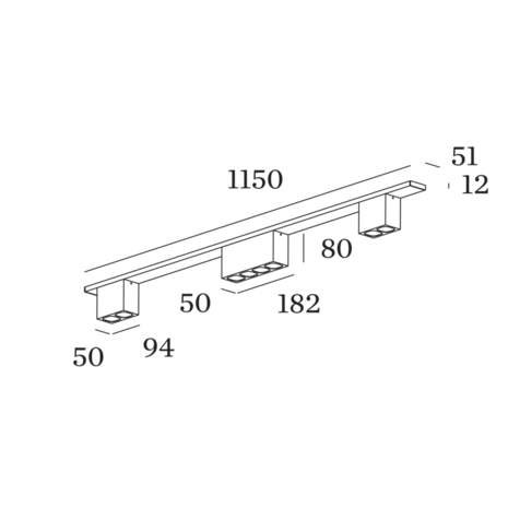 Pirro on base 2.4.2 led opbouwspot Wever & Ducre 