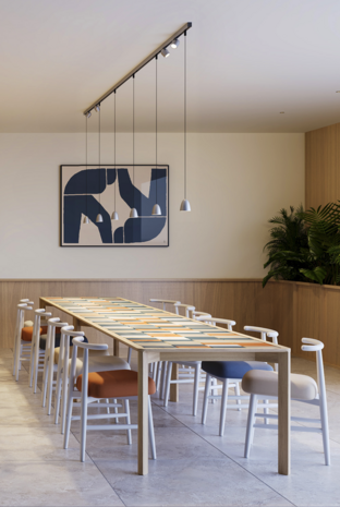 Cozy cone 1.0 on strex rail hanglamp Wever & Ducre 