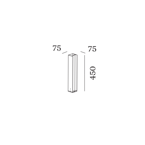 Gate Carre 1.0 IP65 outdoor vloerlamp Wever & Ducre 