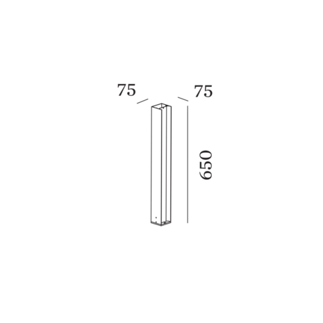 Gate Carre 1.0 IP65 outdoor vloerlamp Wever & Ducre 
