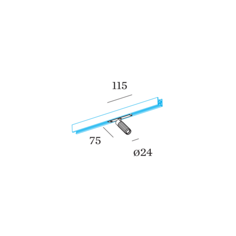 Trace mini 1.0 on Strex railspot Wever & Ducre 