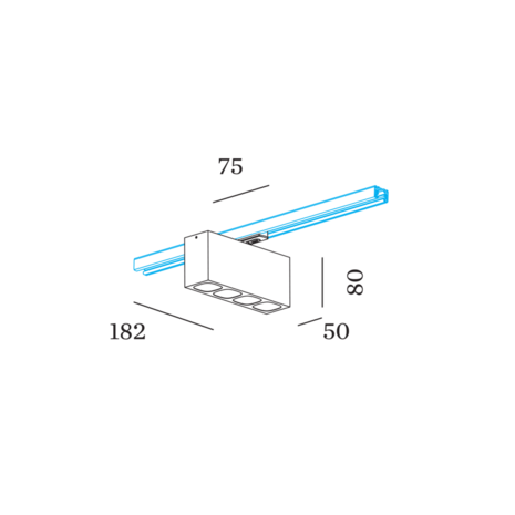 Pirro on track  4.0 led 1-fase railspot Wever & Ducre 