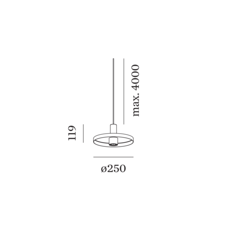 Odrey 1.2 gu10 hanglamp Wever & Ducre 