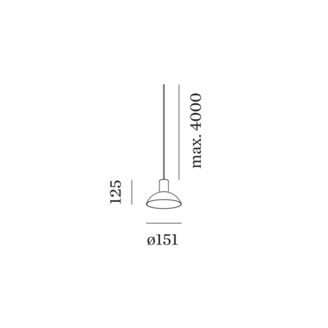 Odrey 1.7 gu10 hanglamp Wever & Ducre 
