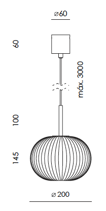 Irzo C1353 hanglamp Aromas&nbsp;