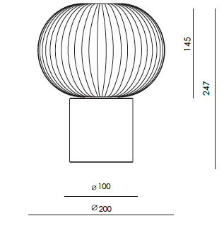 Irzo S1353 tafellamp Aromas&nbsp;