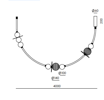 Yma C1347/H hanglamp Aromas&nbsp;