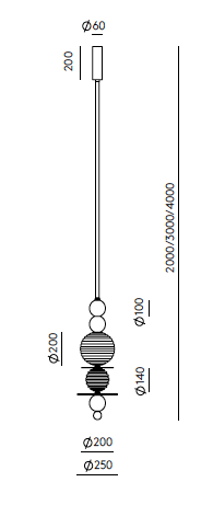 Yma C1347/V hanglamp Aromas&nbsp;