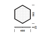 Exagon Silence &Oslash;70 hanglamp Olev