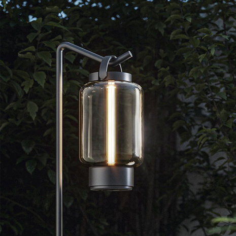 Qu opaal glas portable tafellamp IP44.de