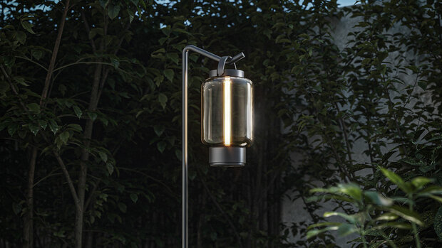 Qu opaal glas portable tafellamp IP44.de
