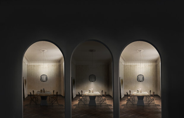 Spokes 2 Ambient hanglamp Foscarini