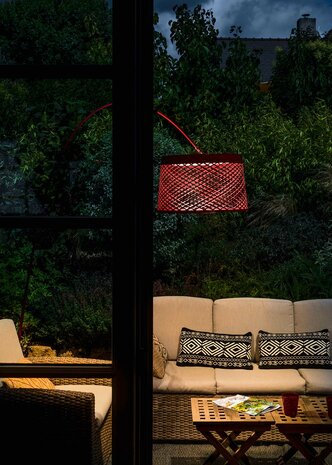 Twiggy Grid outdoor vloerlamp Foscarini