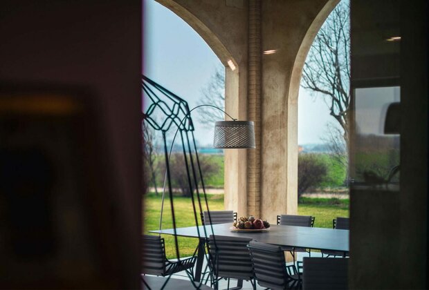 Twiggy Grid outdoor vloerlamp Foscarini