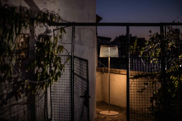 Twiggy Grid lettura outdoor vloerlamp Foscarini