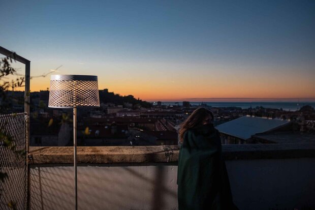 Twiggy Grid lettura outdoor vloerlamp Foscarini