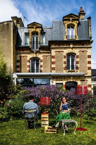 Twiggy Grid lettura outdoor vloerlamp Foscarini