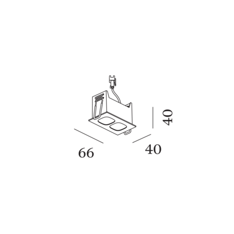 Pirro petit 2.0 led inbouwspot Wever & Ducre 