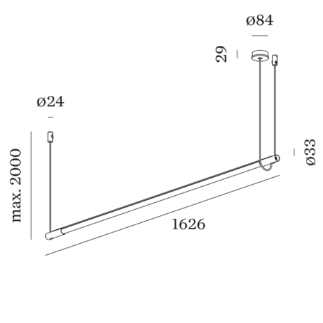 Darf 4.1 hanglamp Wever & Ducre 