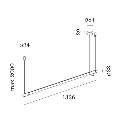 Darf 3.1 hanglamp Wever & Ducre 