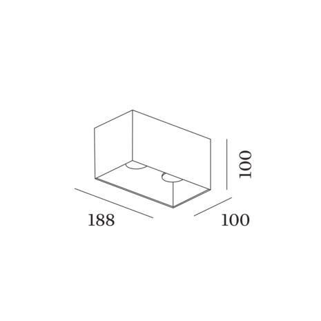 Box 2.0 led opbouwspot Wever & Ducre 