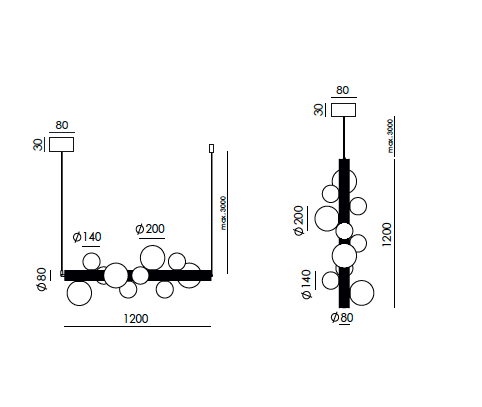 Lera C1323 hanglamp Aromas&nbsp;