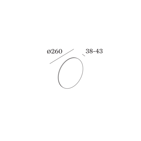 Miles Round 3.0 wandlamp Wever & Ducre 