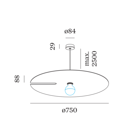 Mirro 3.0 hanglamp Wever & Ducre 