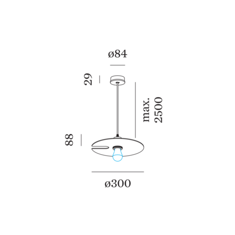 Mirro 1.0 hanglamp Wever & Ducre 