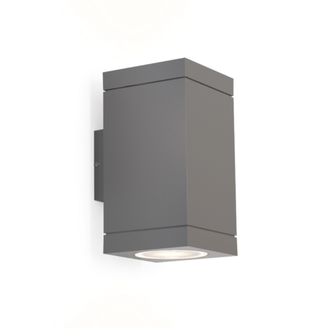 Tube carr&eacute; 2.0 led outdoor wandlamp Wever & Ducre 