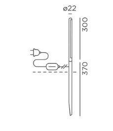Kal S Movable outdoor vloerlamp IP44.de